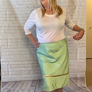 Vintage DKNY never worn light green skirt size 14
